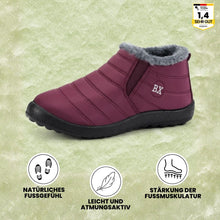 Lade das Bild in den Galerie-Viewer, Fusswohl - ergonomische &amp; rutschfeste Komfort-Winterstiefel
