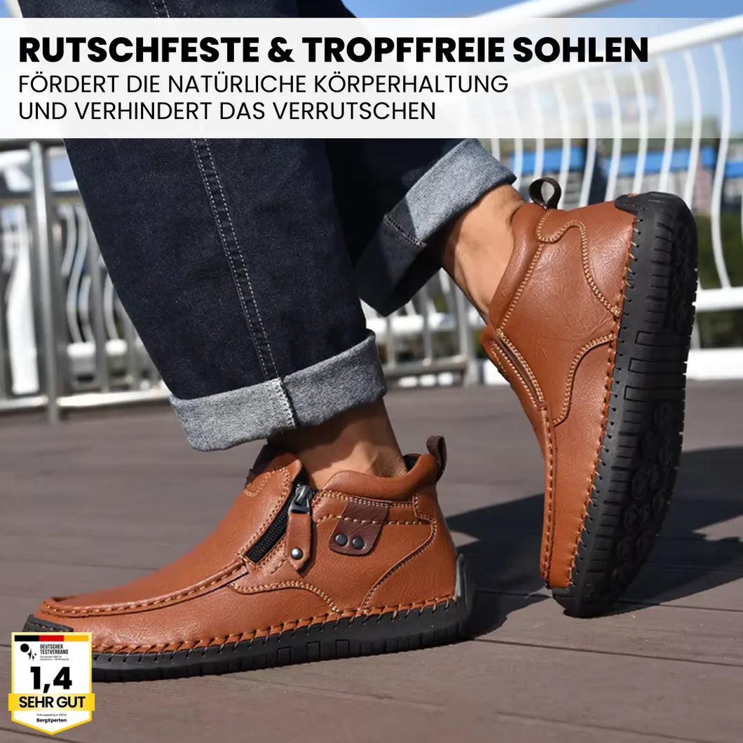Handgemachte ergonomische Leder-Schuhe