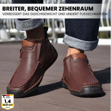 Lade das Bild in den Galerie-Viewer, Handgemachte ergonomische Leder-Schuhe
