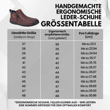 Lade das Bild in den Galerie-Viewer, Handgemachte ergonomische Leder-Schuhe
