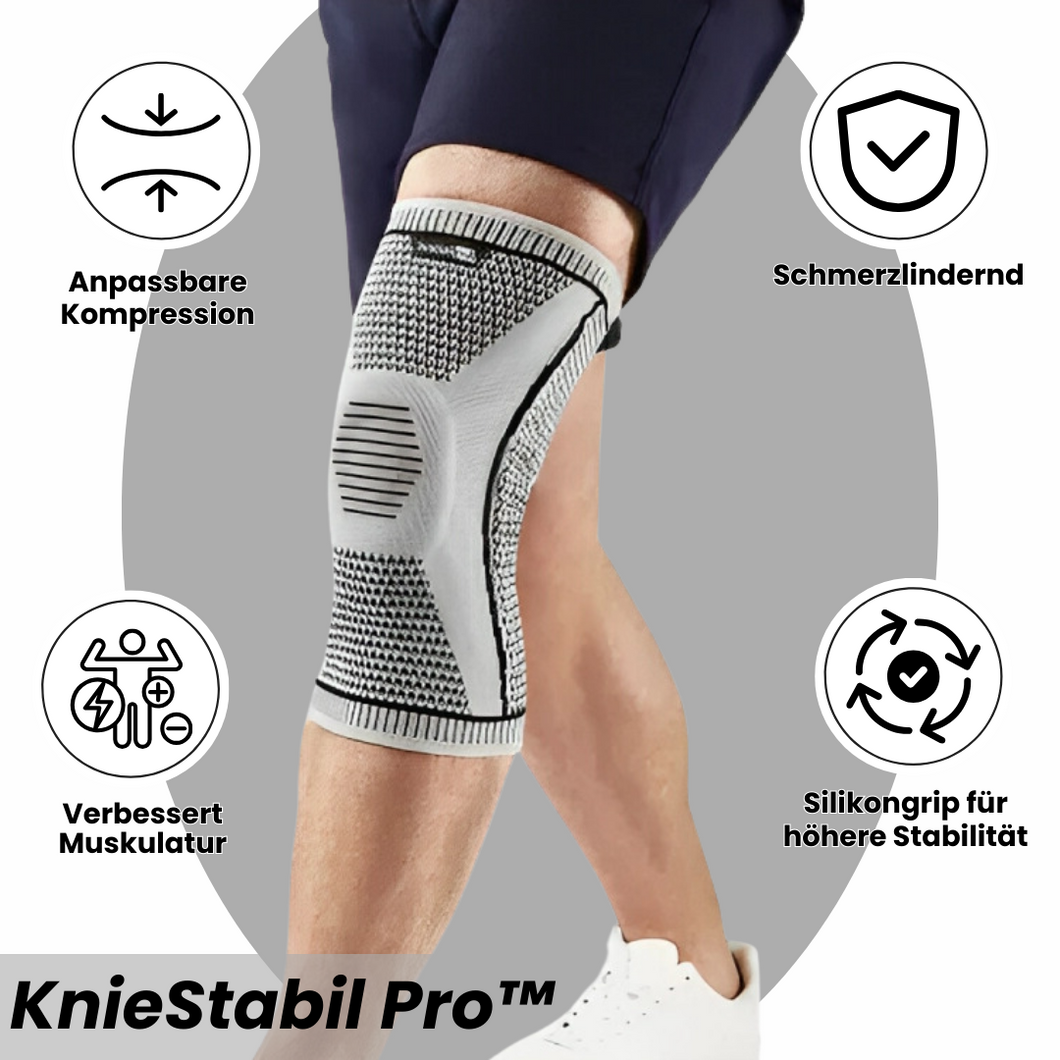 KnieStabil - orthopädische Kompressionsstütze zur Linderung von Knieschmerzen