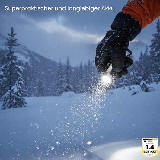 KeyLite Pro – Die starke Mini-Taschenlampe inkl. Powerbank für deinen Schlüsselbund