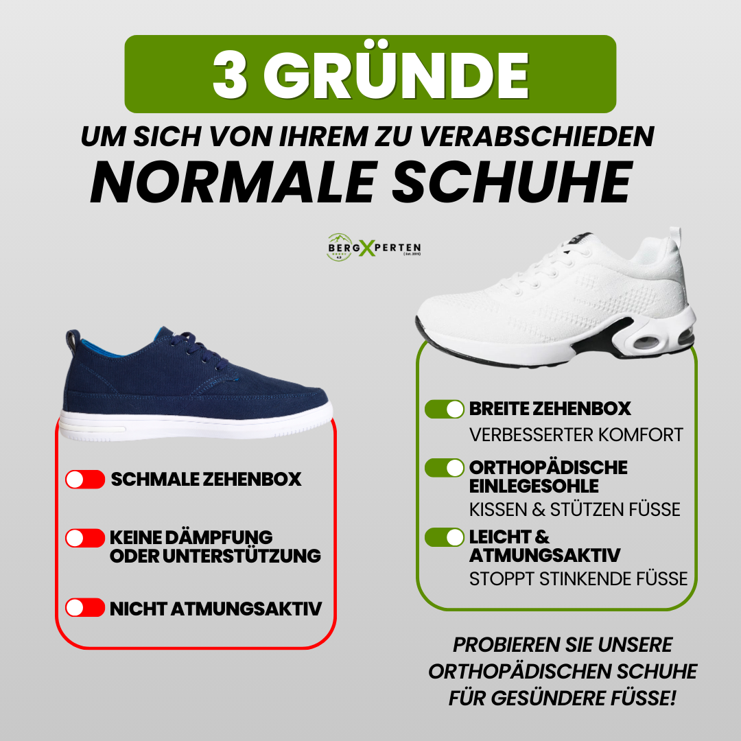 OrthoCare - ergonomische Schmerzlinderungs Schuhe