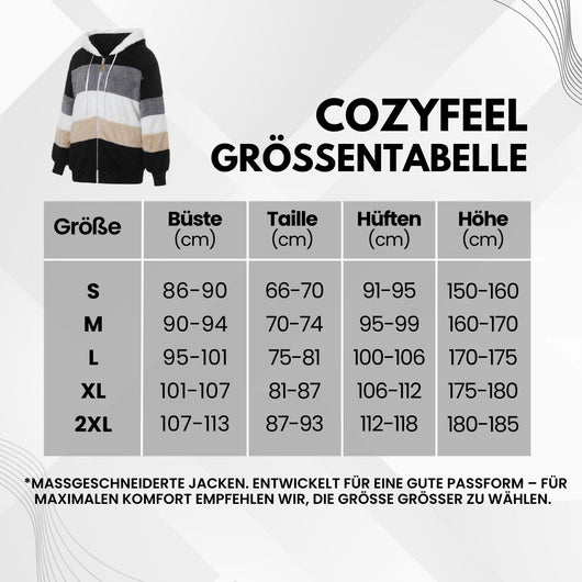 CozyFeel - Kuscheliger Kapuzenmantel mit Fleece-Charme