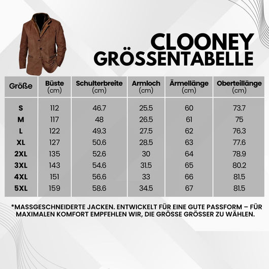 Clooney - Lederjacke für Herbst und Winter