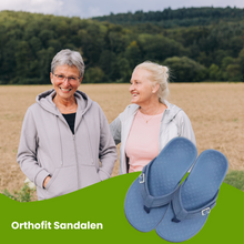 Lade das Bild in den Galerie-Viewer, Orthofit Sandalen - das Original für sicheres, gelenkschonendes Gehen für Senioren
