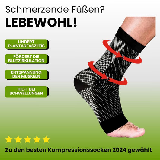 Lifesocks - Orthopädische Kompressionssocken für müde und schmerzende Füße