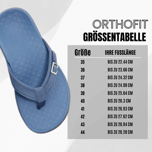 Orthofit - orthopädische schmerzlindernde Sandalen für Damen