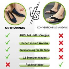 Lade das Bild in den Galerie-Viewer, Orthorinas - ergonomische schmerzlindernde Ballerinas - Sonderaktion 1+1 Gratis
