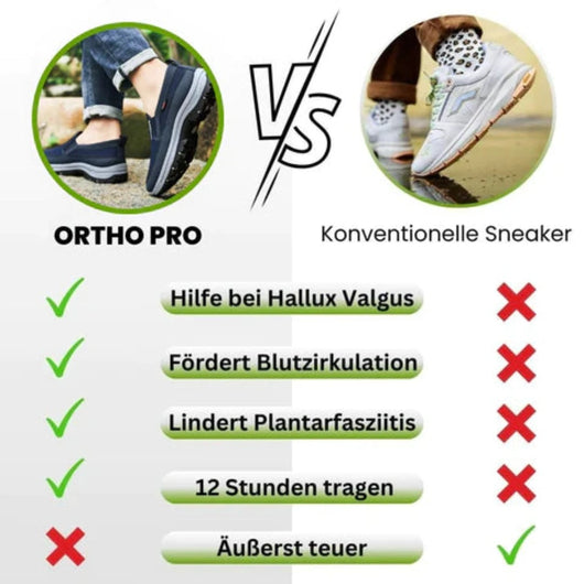 Ortho Pro - ergonomischer Schuh für Schmerzlinderung