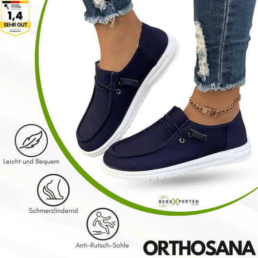 OrthoSana - ergonomische, rutschfeste & schmerzlindernde Freizeitschuhe für Damen