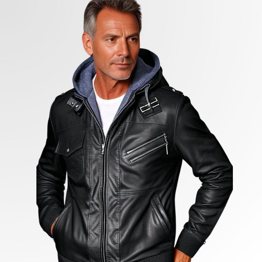 Hochwertige Lederjacke Herren