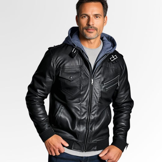 Hochwertige Lederjacke Herren