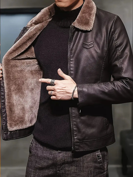 PrimeLeather – Exklusive Herren-Lederjacke für Herbst und Winter