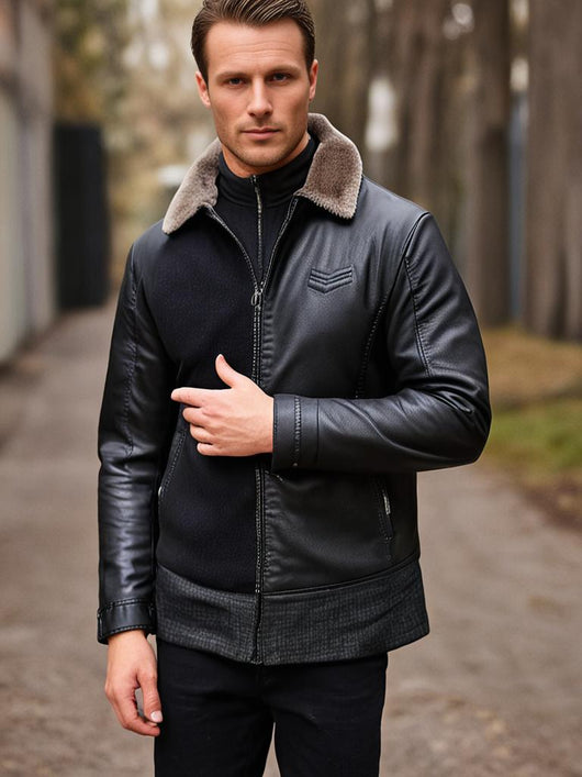 PrimeLeather – Exklusive Herren-Lederjacke für Herbst und Winter