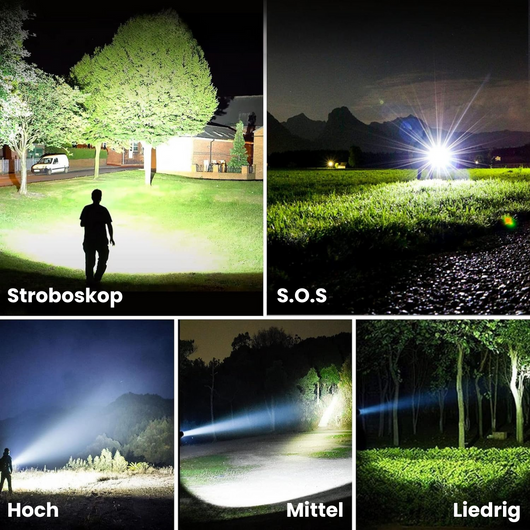 Lumen Pro - taktische Taschenlampe für pure Helligkeit und Sicherheit